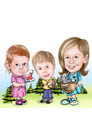 Digital Color Caricatures