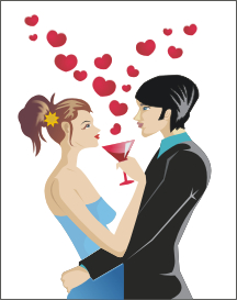 Valentine Romantic/Love Illustrations