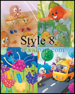 www.kalpart.com Kids-Books-Illustrations-Children-muffins-duck-veggies-ducklings